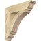 Ekena Millwork Thorton Traditional Rough Sawn Bracket, Douglas Fir, 4"W x 18"D x 18"H BKT04X18X18THR01RDF - alternate 1